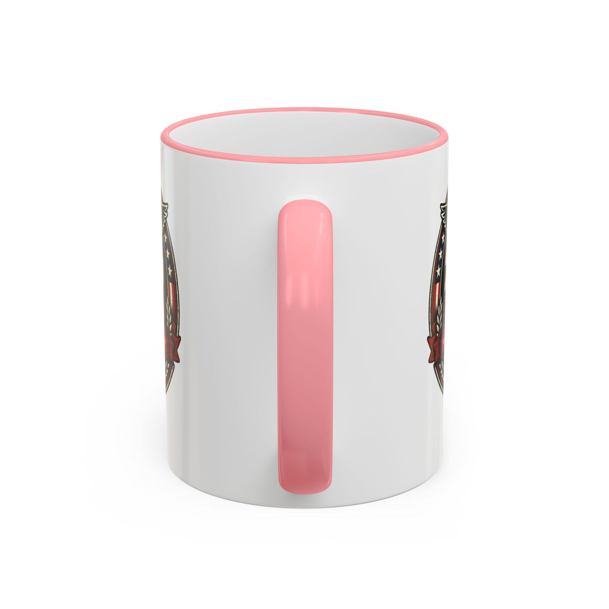 25 Years Veteran Commemorative Accent Rim Mug (11oz & 15oz) — Military/Service Anniversary