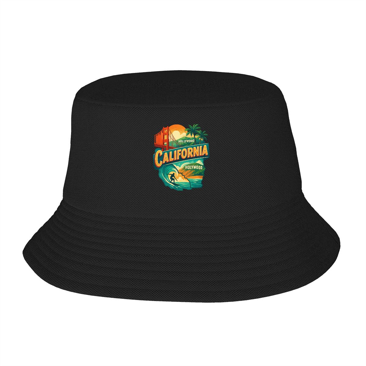 Double Layer California Bucket Hat (Made in USA)
