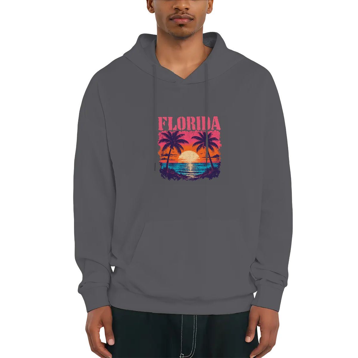 Retro Sunset Florida Hoodie - The Sunshine State