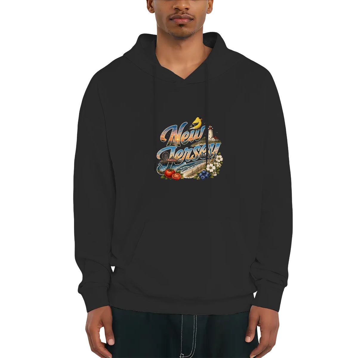Vintage Icon New Jersey Hoodie - The Garden State