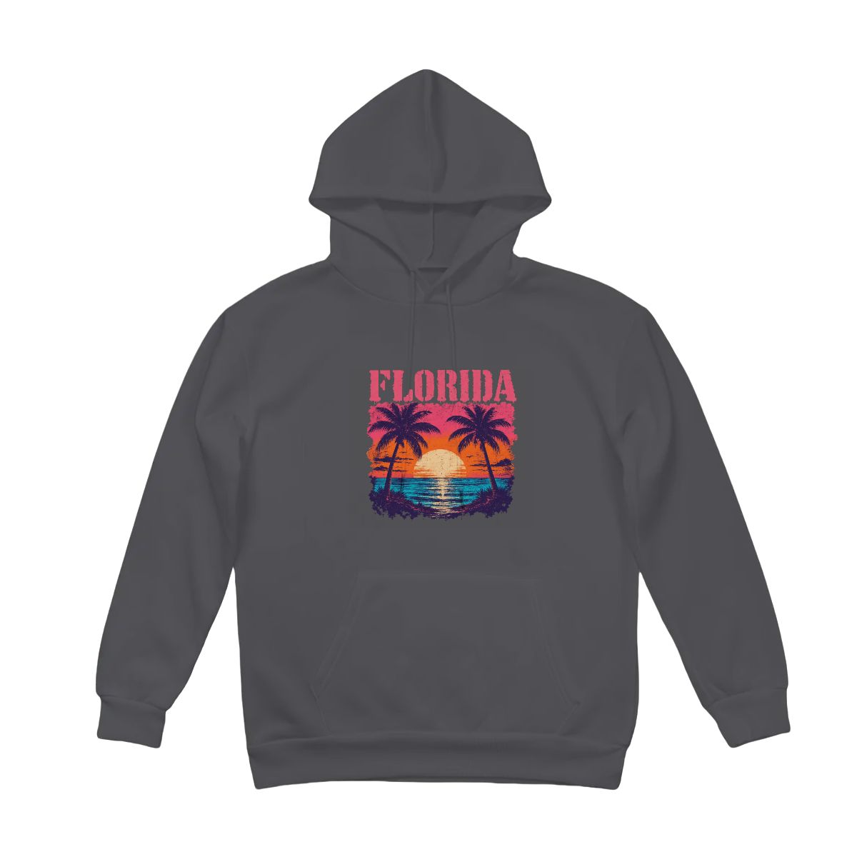 Retro Sunset Florida Hoodie - The Sunshine State