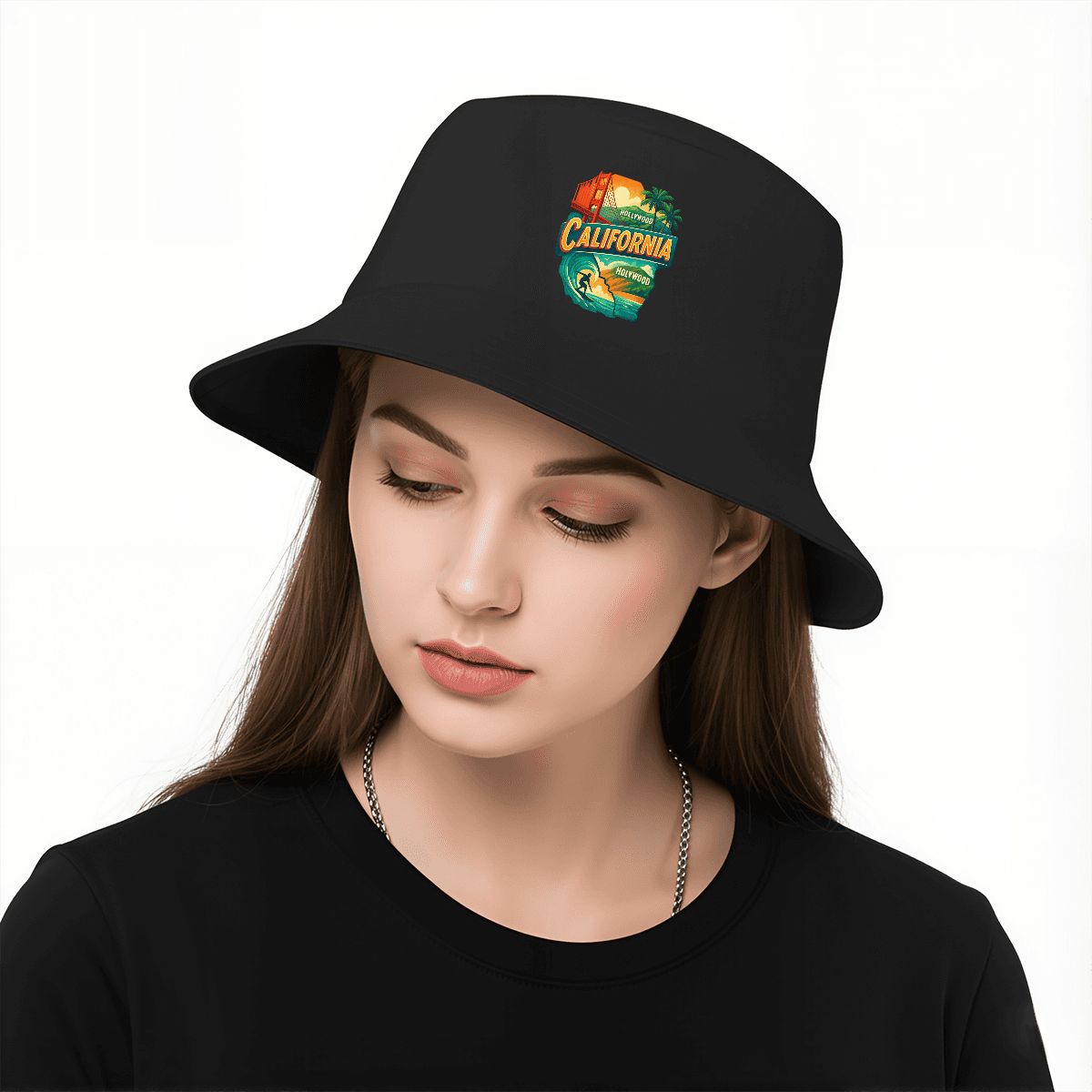 Double Layer California Bucket Hat (Made in USA)