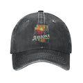 Unisex Washed Denim  Arizona Baseball Cap (Made in USA)