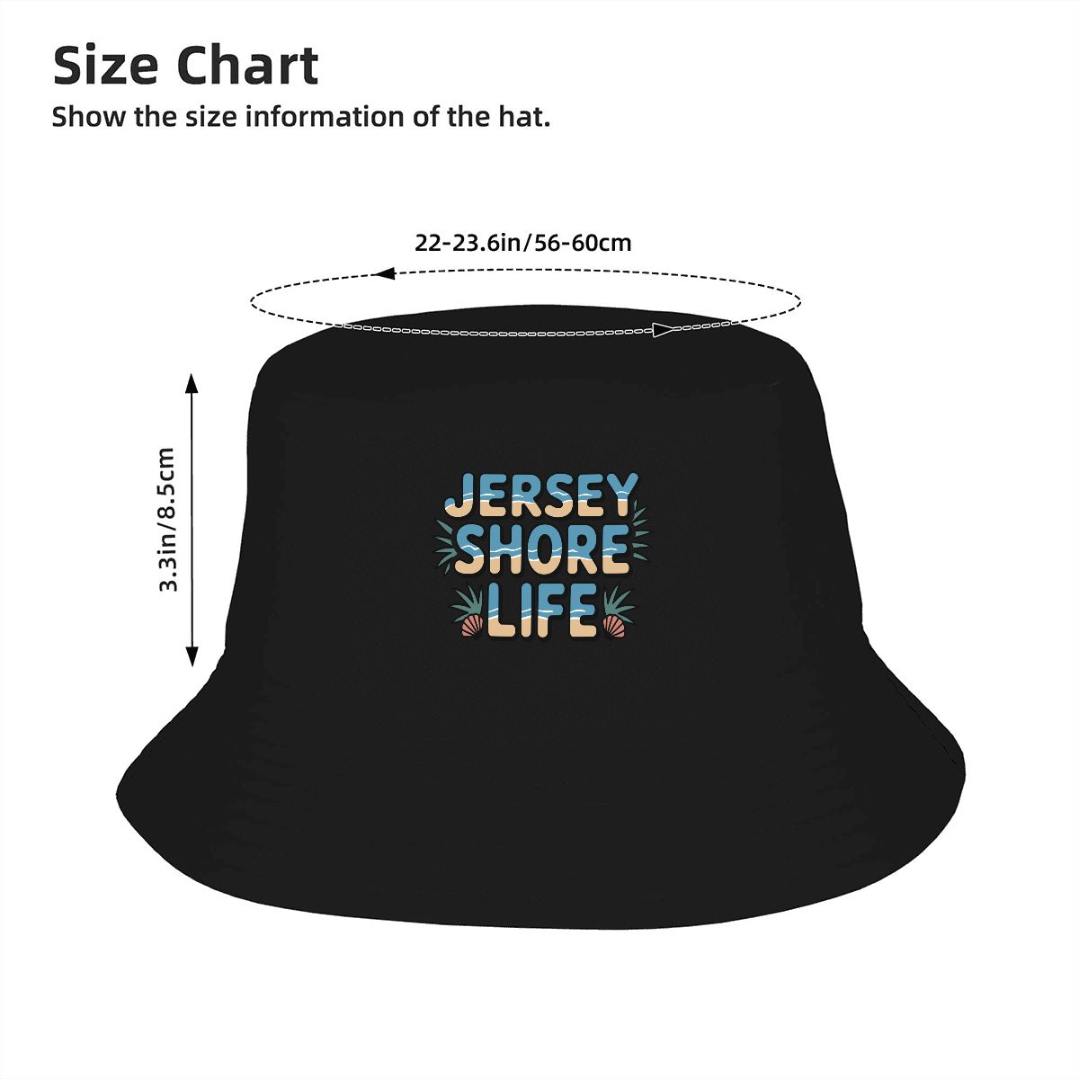 Jersey Shore Life Bucket Hat - Made in USA