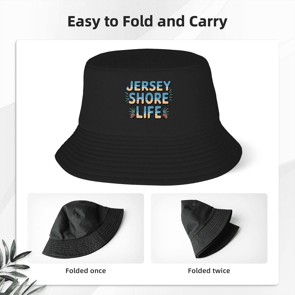 Jersey Shore Life Bucket Hat - Made in USA