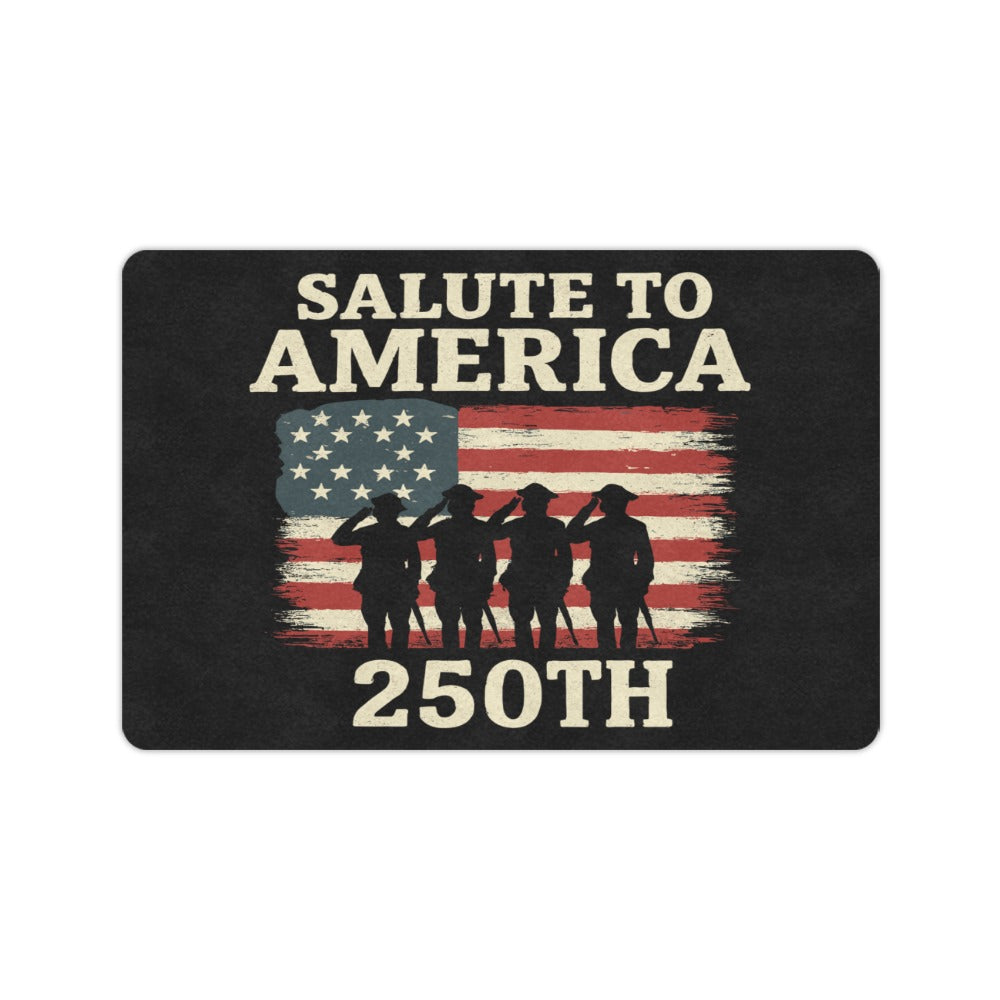 America 250th Doormat 23.6"x15.7" - Made In USA