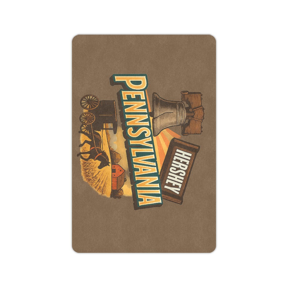Pennsylvania Collage Doormat 23.6"x15.7"  Made In USA