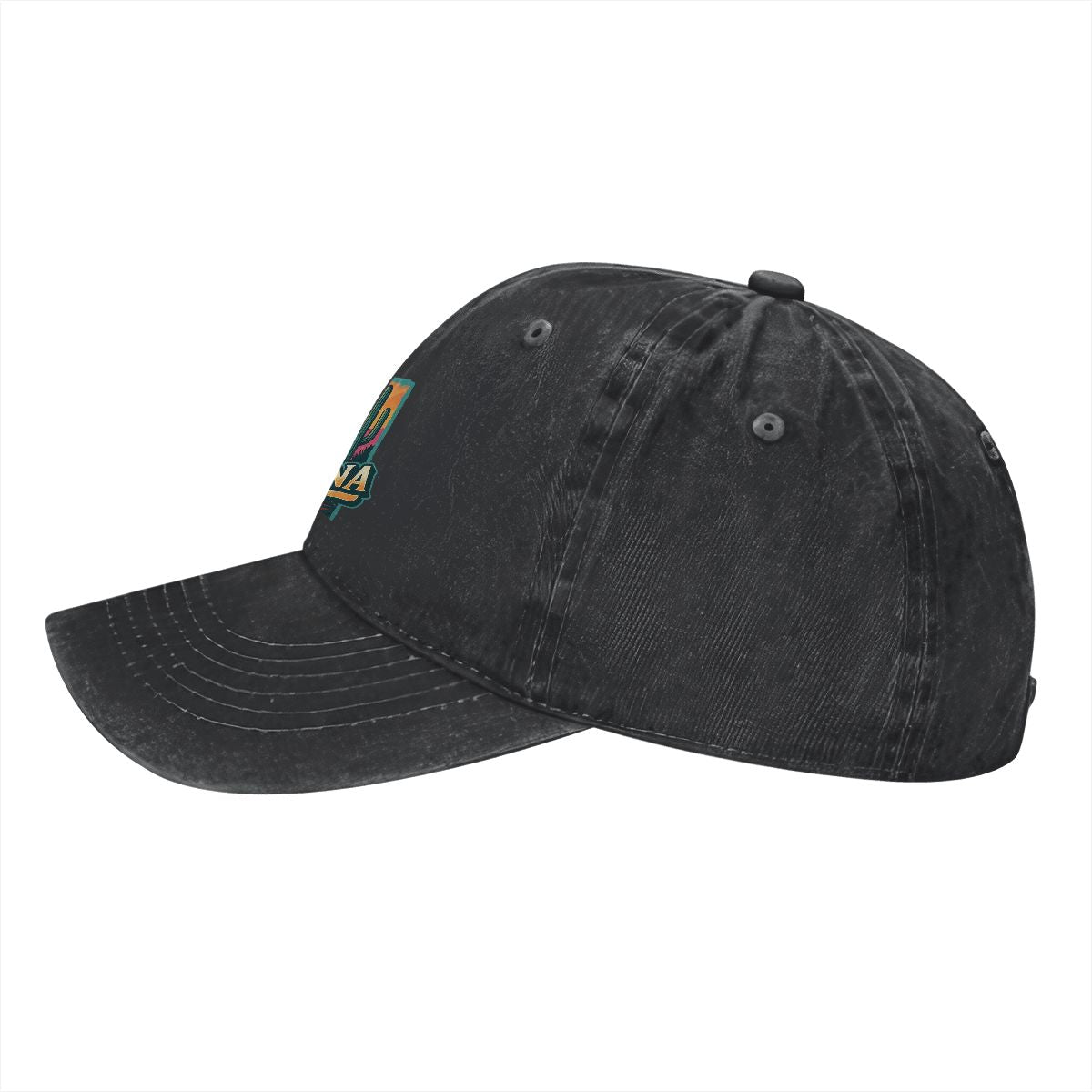 Unisex Washed Denim  Arizona Baseball Cap (Made in USA)