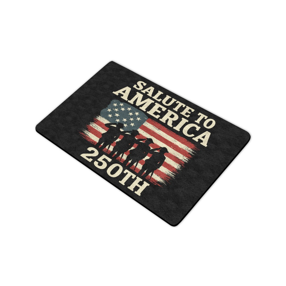 America 250th Doormat 23.6"x15.7" - Made In USA