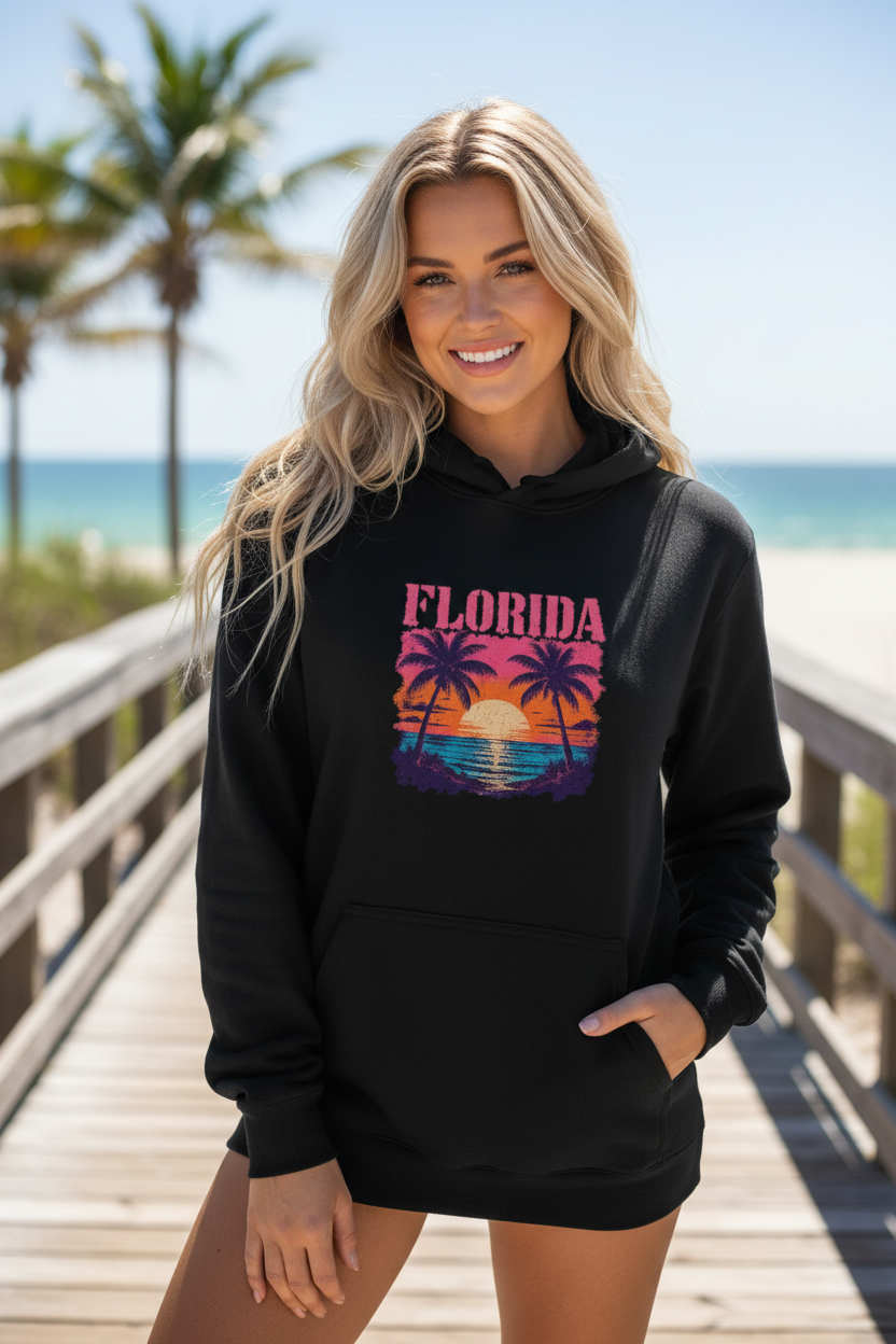 Florida Hoodie Lifestyle — Female
